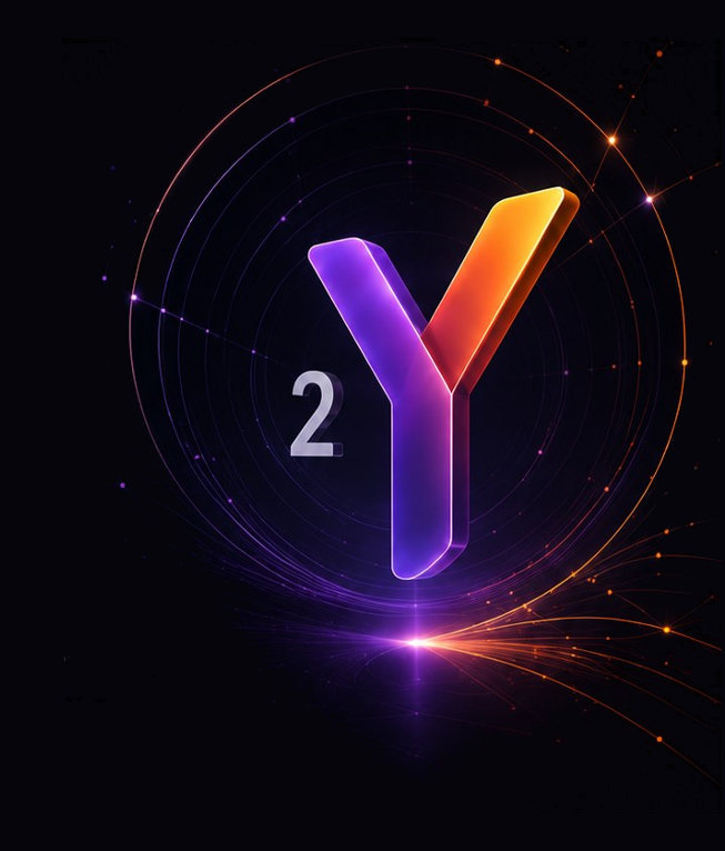 Símbolo 2YBUILD com integração tecnológica